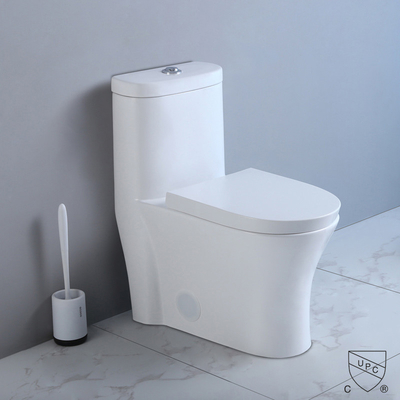 이원적인 1-부분 1.1 Gpf/1.6 그피프 고효율은 백색에서 기다랗 필요한 모든 것이 갖추어진 화장실의 물을 내립니다