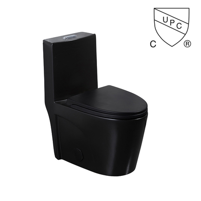 빨대 듀얼 플러쉬 밸브 욕실 화장실은 검정색에서 거친 10.5와 검은 Csa 화장실을 마테