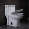 미국 표준 1조각 스커트형 화장실은 같은 높이의 밸브 0.8 GPF를 사이폰
