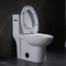 미국 표준 1조각 스커트형 화장실은 같은 높이의 밸브 0.8 GPF를 사이폰